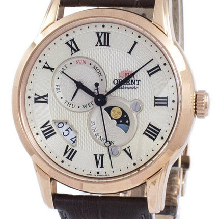 Refurbished Orient Automatische Sonne und Mond SAK00001Y0 Herrenuhr