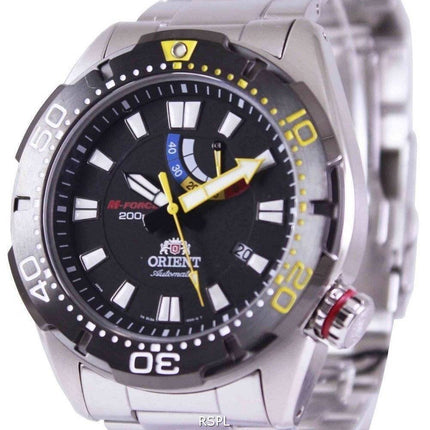 Überholte Orient M-Force Automatische Gangreserve 200M EL0A001B Herrenuhr