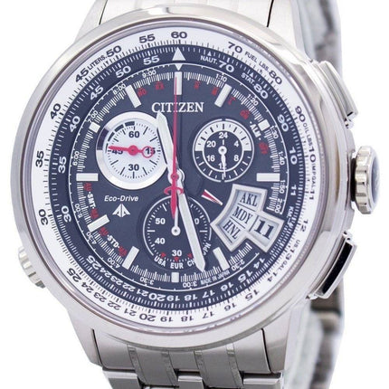 Überholte Citizen Titanium Promaster Funkgesteuerte Weltzeit BY0010-52E BY0010 200M Herrenuhr