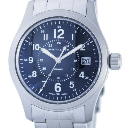 Überholte Hamilton Khaki Feldquarz Swiss Made H68201143 Herrenuhr