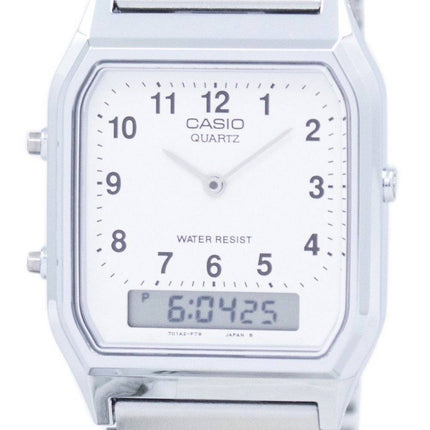 Überholte Casio Vintage Quarz AQ-230A-7BMQ AQ230A-7BMQ 100M Herrenuhr