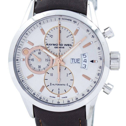 Überholte Raymond Weil Geneve Freelancer Chronograph Automatik 7730-STC-65025 100M Herrenuhr