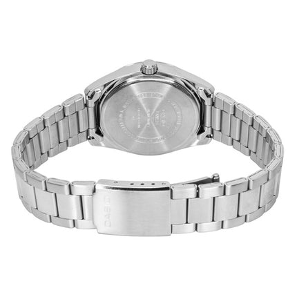 Casio Analog-Uhr aus Edelstahl mit türkisfarbenem Zifferblatt, Quarzwerk, UTP-1302PD-2A2V, Unisex