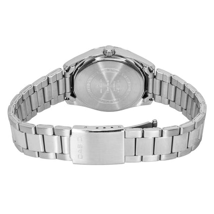 Casio Analog-Uhr aus Edelstahl mit grünem Zifferblatt, Quarzwerk, UTP-1302PD-3A1V, Unisex