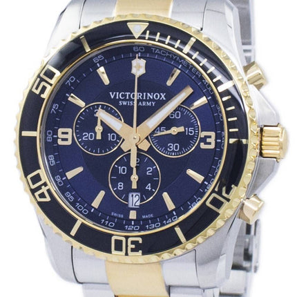 Maverick Victorinox Schweizer Armee Chronograph Tachymeter 241791 Quarz Herrenuhr
