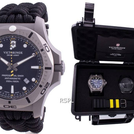 Victorinox Schweizer Armee INOX Professional Diver Titan Antimagnetic 241812 Quartz 200M Herrenuhr