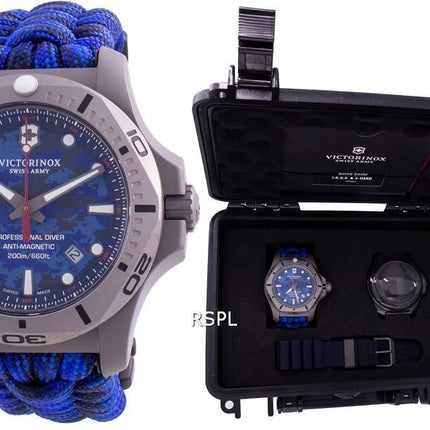 Victorinox Schweizer Armee INOX Professional Diver Titan Antimagnetic 241813 Quartz 200M Herrenuhr