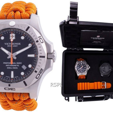 Victorinox Schweizer Armee INOX Professional Diver Antimagnetische 241845 Quarz 200M Herrenuhr