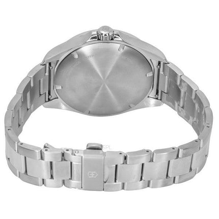 Victorinox Swiss Army FieldForce Edelstahl schwarzes Zifferblatt Quarz 241849 100M Herrenuhr