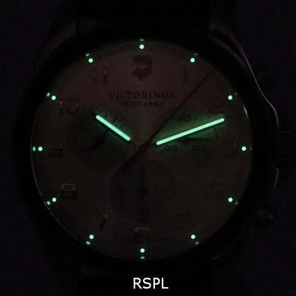 Victorinox FieldForce Classic Chronograph Silver Dial Quartz 241900 100M Herrenuhr