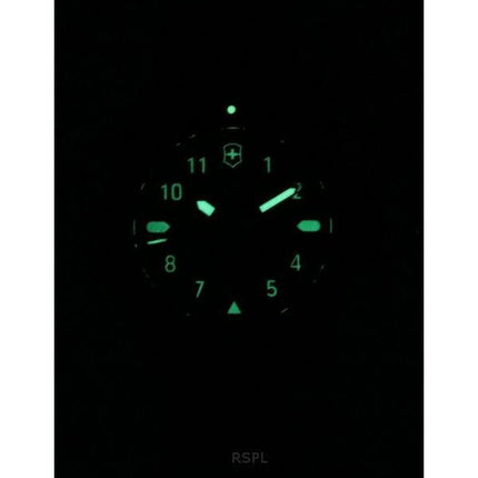 Victorinox Swiss Army Journey 1884 Kautschukarmband schwarzes Zifferblatt Quarz 241982 200M Herrenuhr