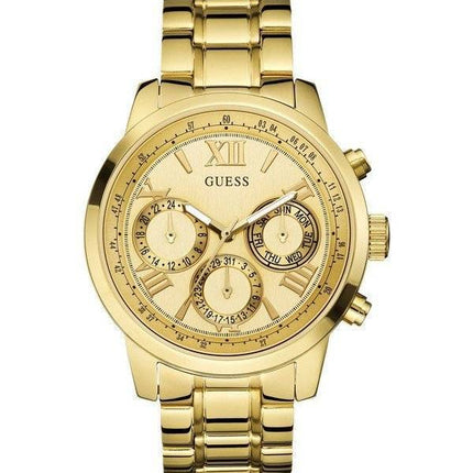 Denke Sunrise Multifunktions Goldton Quarz W0330L1 Damenuhr