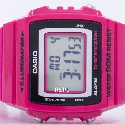 Casio Illuminator Chronograph Alarm Digital W-215H-4AV Herrenuhr