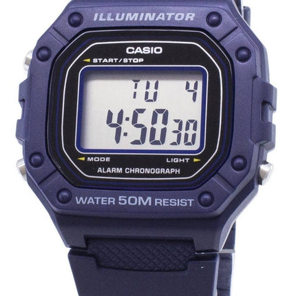 Casio Youth W-218H-2BY W218H -2BY Digital Herrenuhren