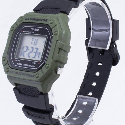 Casio Youth W-218H-3BY W218H -3BY Digital Herrenuhren
