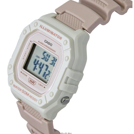 Casio POP Digital Harzarmband Quarz W-218HC-4A2V Unisex-Uhr