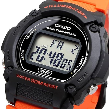 Casio Youth Digital Alarm Quarz W-219H-4AV W219H-4 Herrenuhr