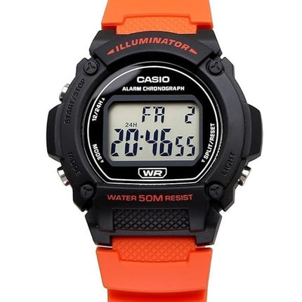 Casio Youth Digital Alarm Quarz W-219H-4AV W219H-4 Herrenuhr