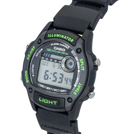 Casio Standard Digitaluhr mit biobasiertem Harzarmband, Quarzwerk, Modell W-220H-1A3V, Unisex