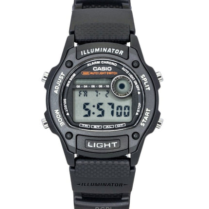 Casio Standard Digitaluhr mit biobasiertem Harzarmband, Quarzwerk, Modell W-220H-1AV, Unisex