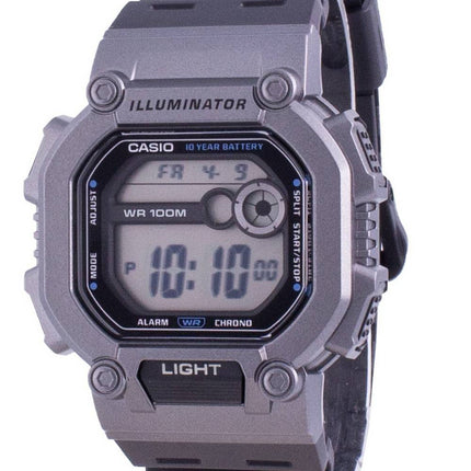 Casio Jugendbeleuchtung W-737H-1A2 W737H-1A2 100M Herrenuhr