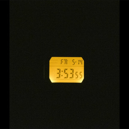 Casio Digitaluhr für Herren, Armband aus Kunstharz, schwarzes Zifferblatt, Quarz, W-738H-3AV, wasserdicht bis 100 m