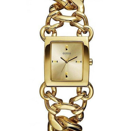Denke Goldton Edelstahl Quarz W0438L2 Damenuhr