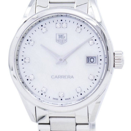 TAG Heuer Carrera Quarz Diamant Akzent WAR1314. BA0778 Damenuhr