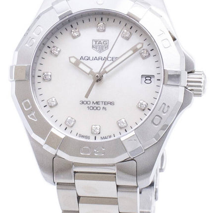 Tag Heuer Aquaracer WBD1314. BA0740 Diamond Accents Quartz 300M Damen uhr