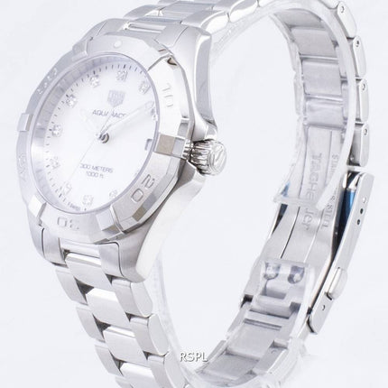 Tag Heuer Aquaracer WBD1314. BA0740 Diamond Accents Quartz 300M Damen uhr