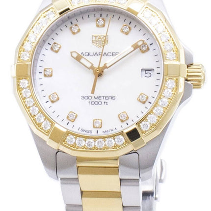 Tag Heuer Aquaracer WBD1323. BB0320 Diamond Accents Quartz 300M Frauenwache