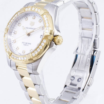 Tag Heuer Aquaracer WBD1323. BB0320 Diamond Accents Quartz 300M Frauenwache