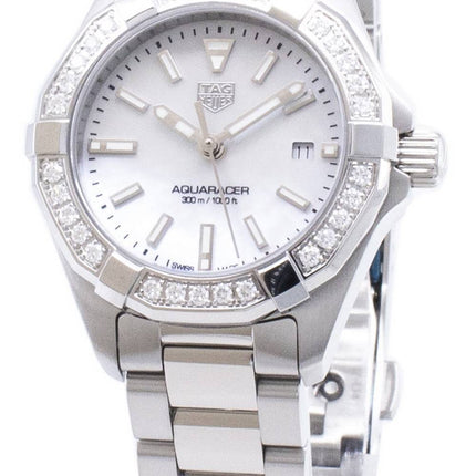 Tag Heuer Aquaracer WBD1413. BA0741 Diamond Accents Quartz 300M Damen uhr