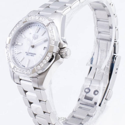 Tag Heuer Aquaracer WBD1413. BA0741 Diamond Accents Quartz 300M Damen uhr