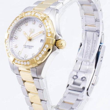 Tag Heuer Aquaracer WBD1423. BB0321 Diamond Accents Quartz 300M Frauenwache