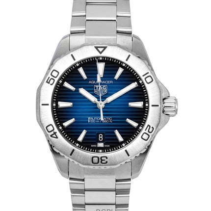 Tag Heuer Aquaracer Edelstahl Blaues Zifferblatt Automatische Taucheruhr WBP2111.BA0627 200M Herrenuhr