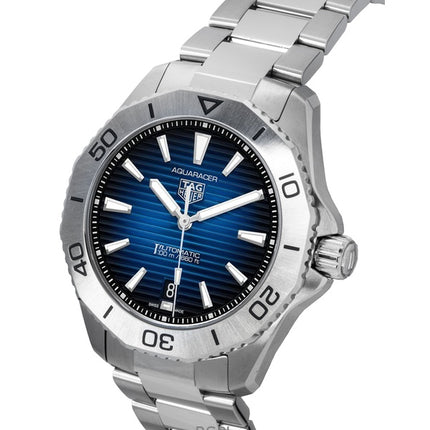 Tag Heuer Aquaracer Edelstahl Blaues Zifferblatt Automatische Taucheruhr WBP2111.BA0627 200M Herrenuhr