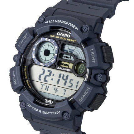 Casio Youth Digital Resin Strap Quarz WS-1500H-2AV 100M Herrenuhr