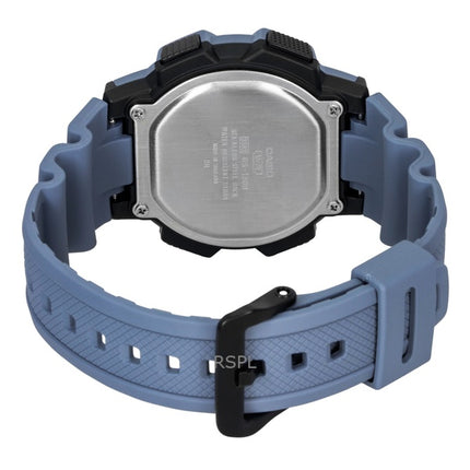 Casio Digitaluhr mit Kunstharzarmband, Quarzwerk, WS-1800-2AV, wasserdicht bis 100 m, Herrenuhr