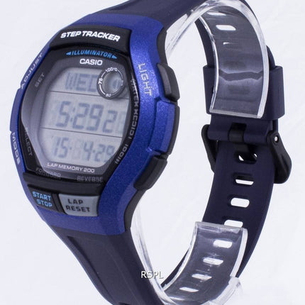 Casio Jugend WS-2000 H-2AV WS2000H-2AV Illuminator Digital Herrenuhr