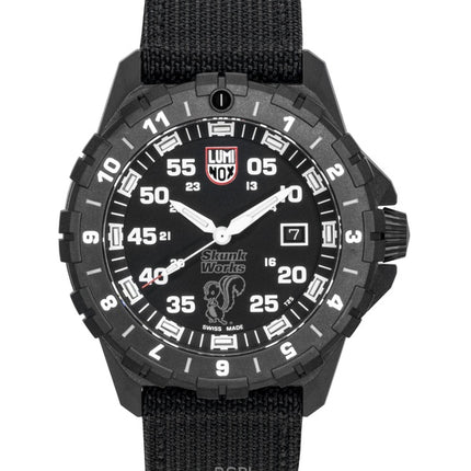Luminox F-117 Nighthawk X Skunk Works Heritage Schwarzes Zifferblatt Quarz-Taucheruhr XA.6442.H 200M Herrenuhr