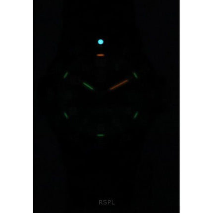 Luminox Lederrücken Meeresschildkröte Silikonarmband schwarzes Zifferblatt Quarz XS.0301.L 100M Herrenuhr