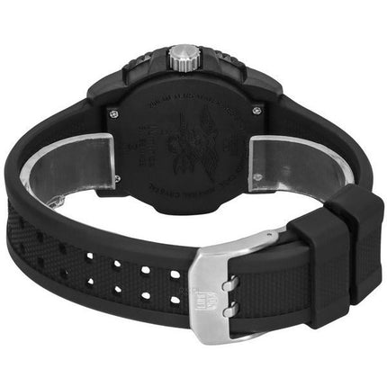 Luminox Original NAVY Seal Kautschukarmband, schwarzes Zifferblatt, Quarz-Taucheruhr XS.3051.F 200M, Herrenuhr