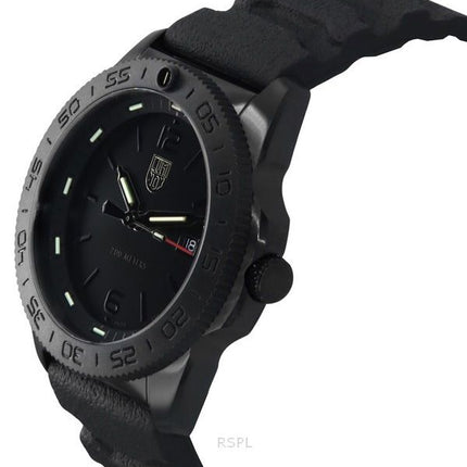 Luminox Pacific Diver Gummiarmband schwarzes Zifferblatt Quarz XS.3121.BO 200M Herrenuhr