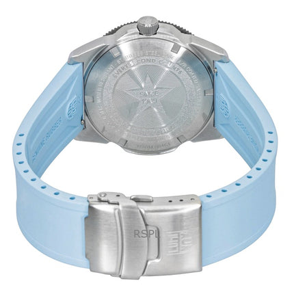 Luminox Pacific Diver Ripple Kautschukarmband, Perlmuttzifferblatt, Quarz-Taucheruhr XS.3124M, 200 m wasserdicht, Unisex