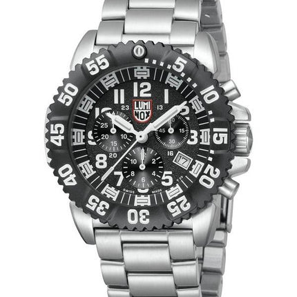 Meer der Luminox Navy Seal Colormark Chrono 3180 Serie Schweizer Quarz 200M XS.3182 Herrenuhr