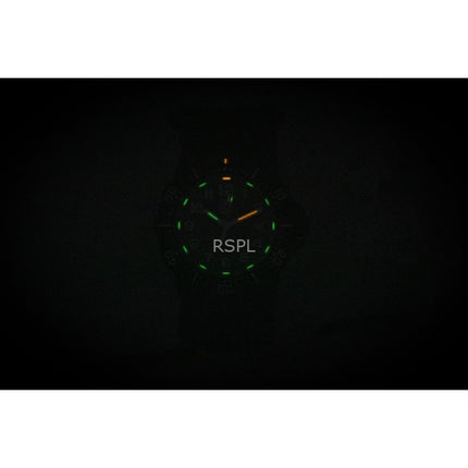 Luminox Navy Seal Militär-Taucheruhr mit Kautschukarmband und schwarzem Zifferblatt, XS.4231.SET, 200 m, Herrenuhr mit Geschenkset