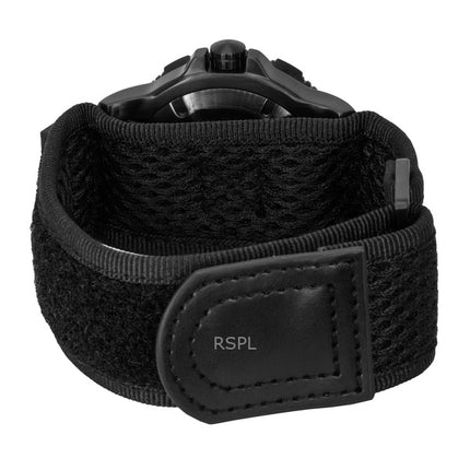 Luminox Navy Seal Militär-Taucheruhr mit Kautschukarmband und schwarzem Zifferblatt, XS.4231.SET, 200 m, Herrenuhr mit Geschenkset