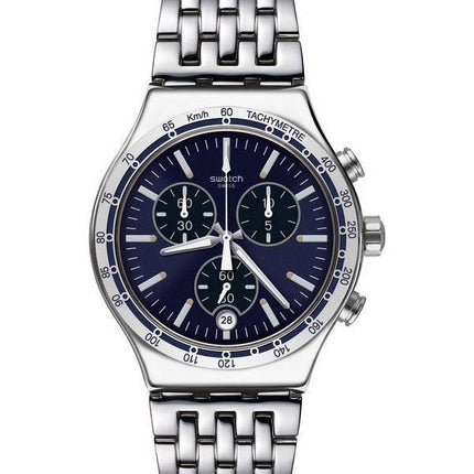 Swatch Ironie kleiden mein Handgelenk Chronograph Tachymeter YVS445G Herrenuhr