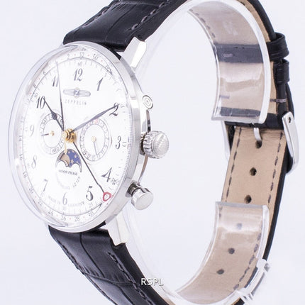 Generalüberholte Herrenuhr der Zeppelin-Serie LZ 129 Hindenburg, hergestellt in Deutschland, Referenznummer 7036-1/70361